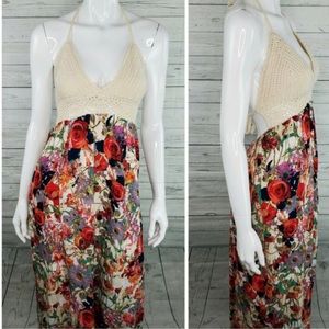 Floral Print Maxi Dress